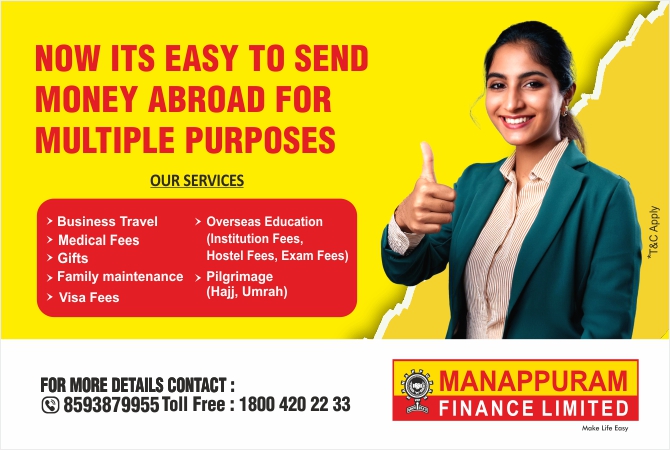 NOW IT'S EASY TO SEND MONEY ABROAD FOR MULTIPLE PURPOSES