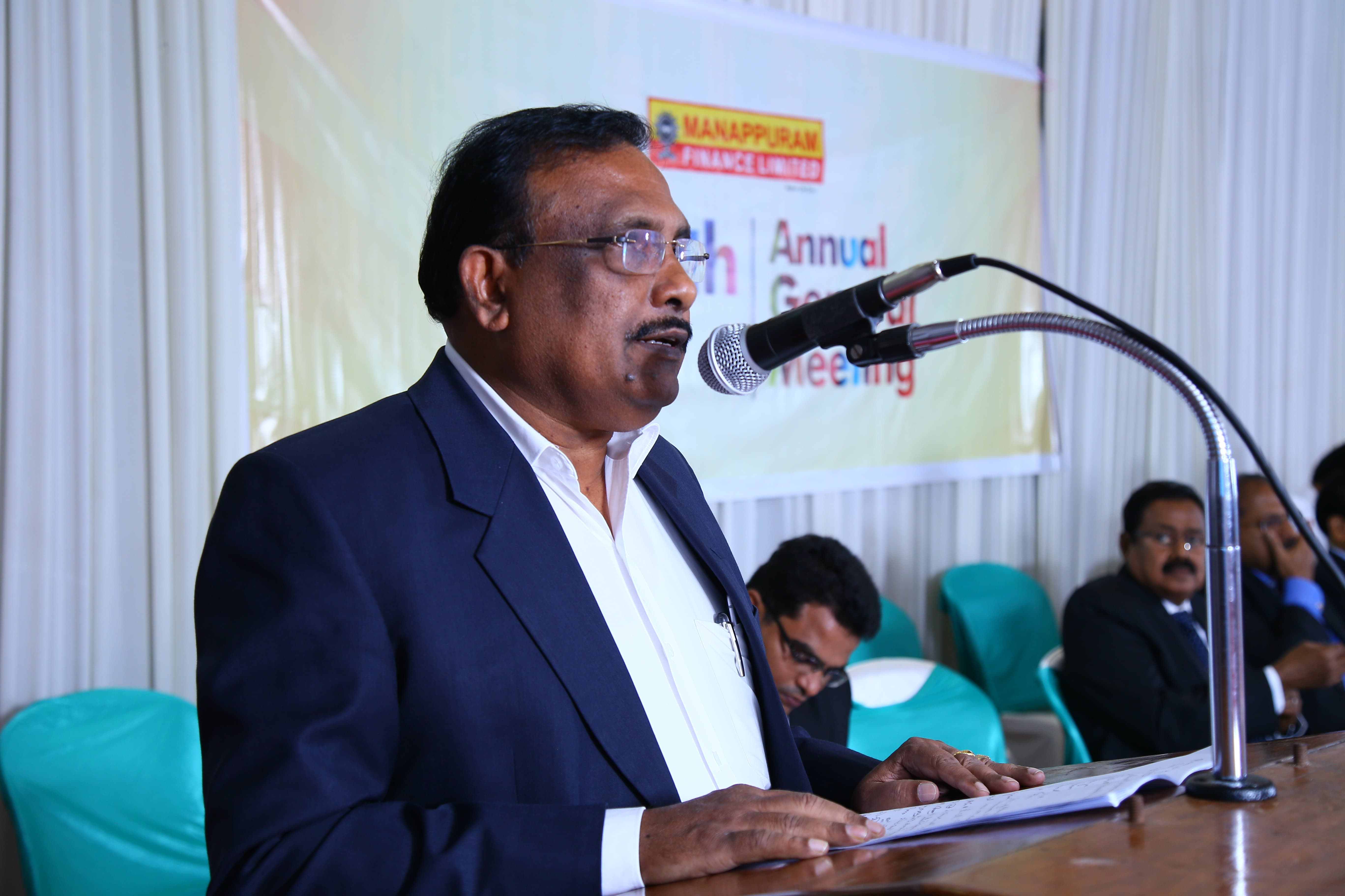 Executive Director Shri Raveendra Babu Delivering the Welcome Address.​