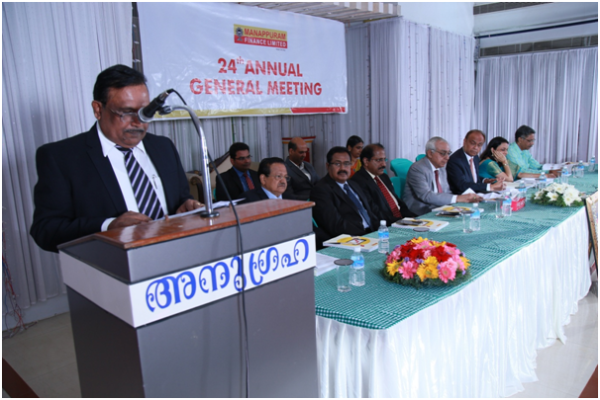 Executive Diretor Shri Raveendra Babu Delivering the Welcome Address.​